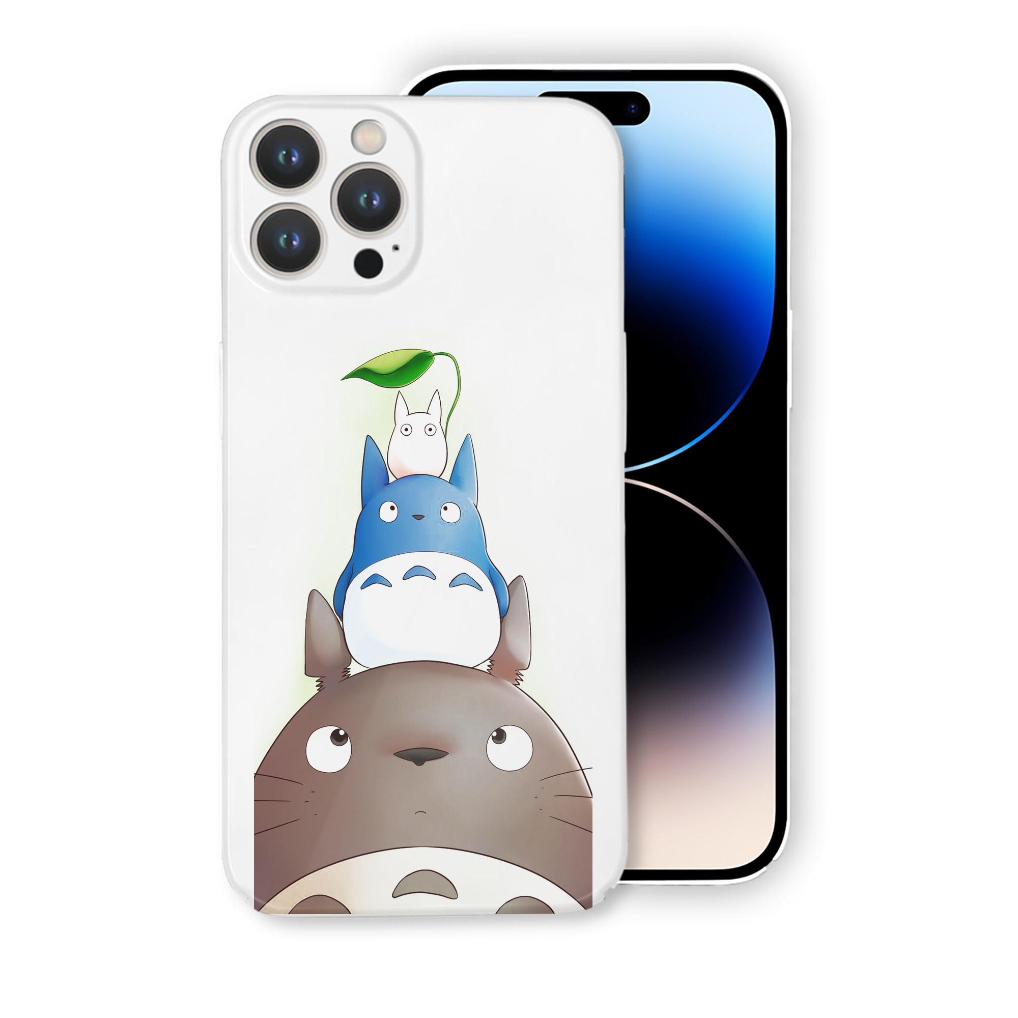 （画像用） となりのトトロ 草壁メイ 草壁サツキ My Neighbor Totoro Satsuki Kusakabe Mei Kusakabe 【iPhone 14シリーズ対応】ハードケース
